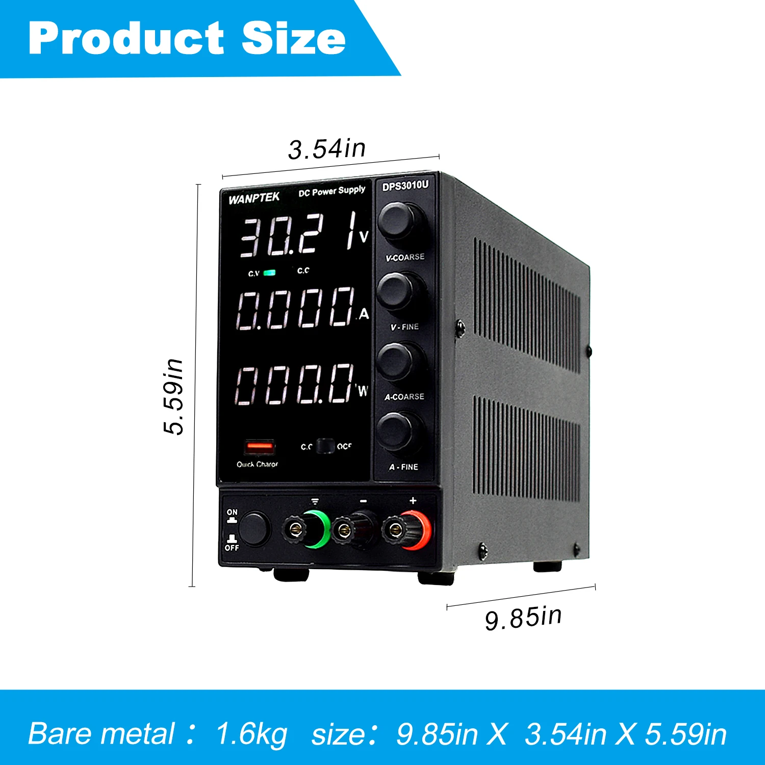 

DPS3010U Lab Dc Power Supply 30v 10a Dc Power Supply 300w Variable Dc Power Supply for Mobile Repair