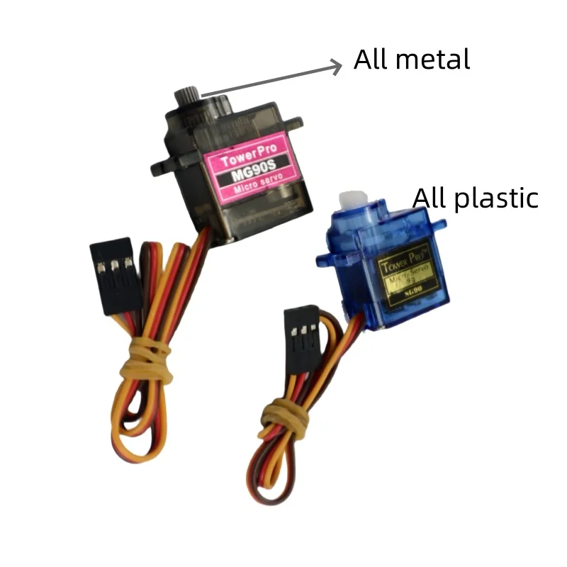 2PC MG90 SG90S 9g Digital Mini Micro Servo 360 Grad für Rc Hubschrauber Flugzeug Mini Boot Auto MG90 9G Trex 450 RC Roboter