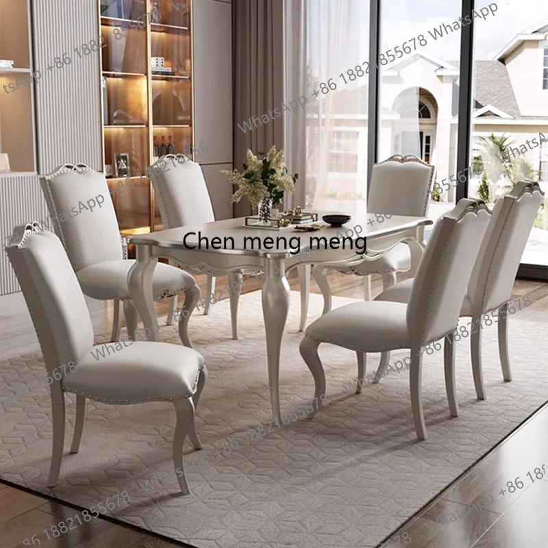 

Luxury Modern Dining Table Living Room Restaurant Console Wood Chairs Dining Table Designer Lounge Muebles Kitchen