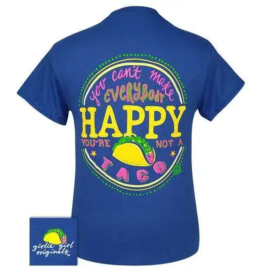 Girlie Girl Originals Happy Taco T-Shirt