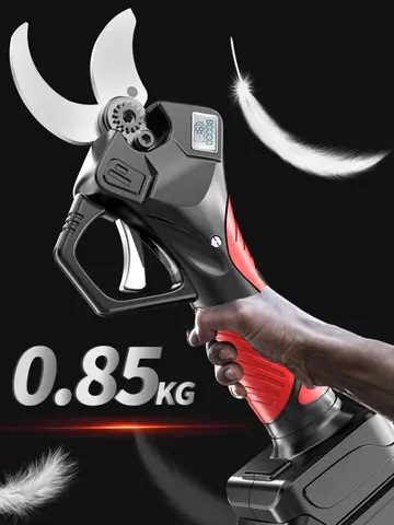 전기 가위, 과일 나무 가지 치기 가위, 충전식 리튬 배터리, 강력한 정원 가지 치기 도구