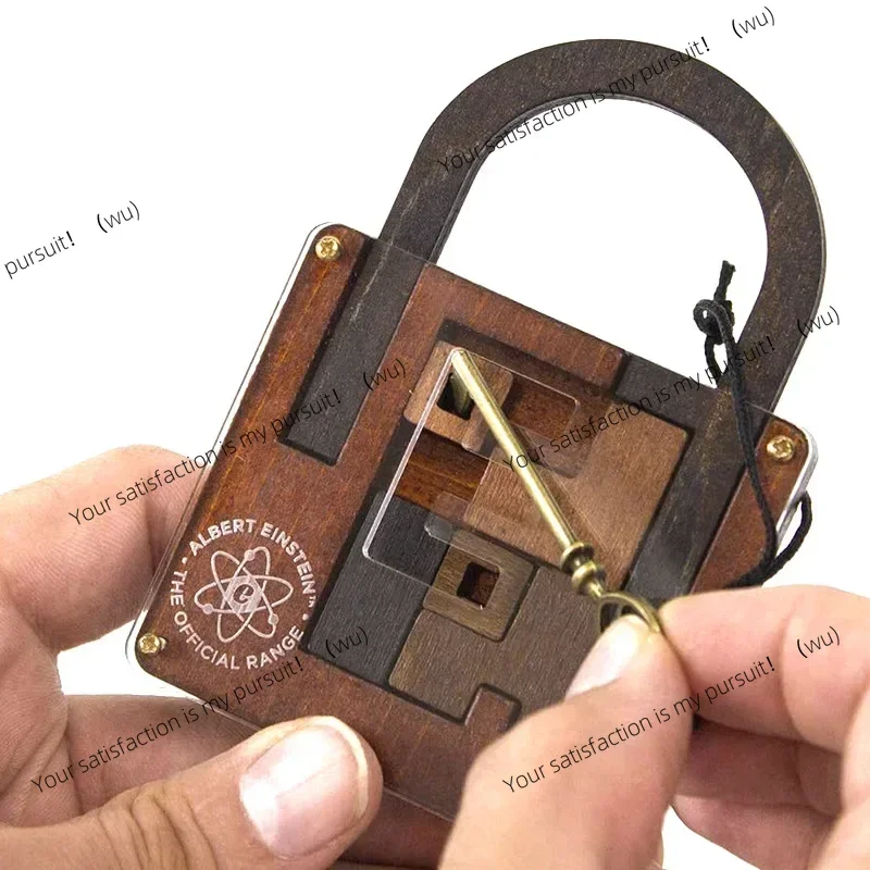 Classic wooden puzzle games, high-difficulty IQ lock challenges, children's and adult gifts