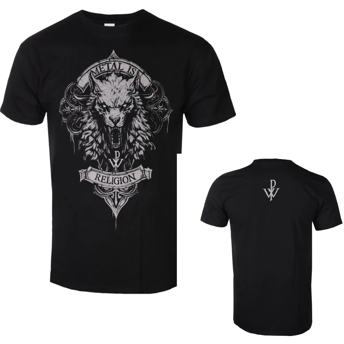 Top Summer Powerwolf Graphic Cotton T-shirt Unisex Summer Short Sleeve Fashion Brand Tee Luxury Casual Vintage Tees - view 3
