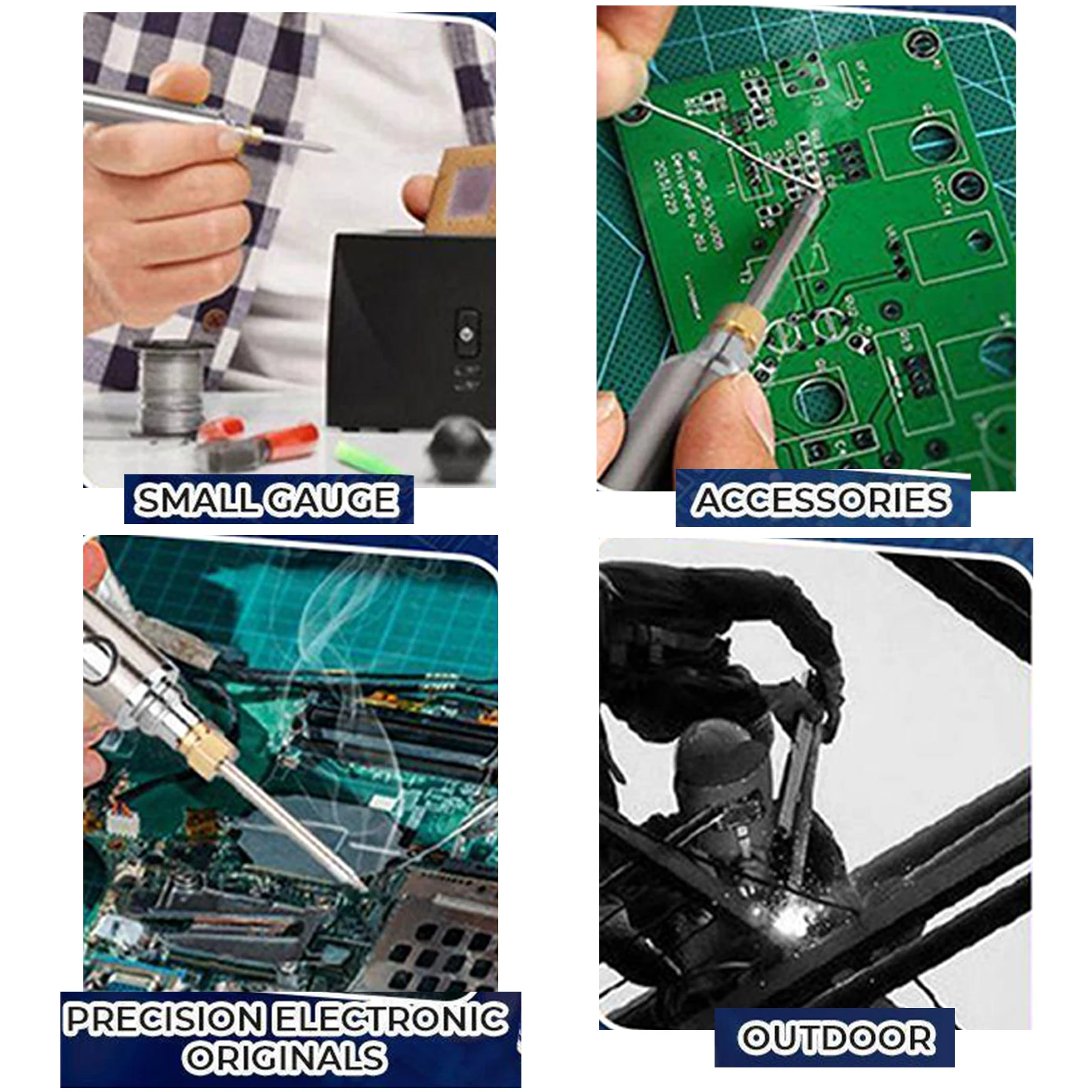 5V 8W Soldering Iron Wireless Charging Welding Tool Alloy Electric Soldering Iron Welding Rework Repair Tools