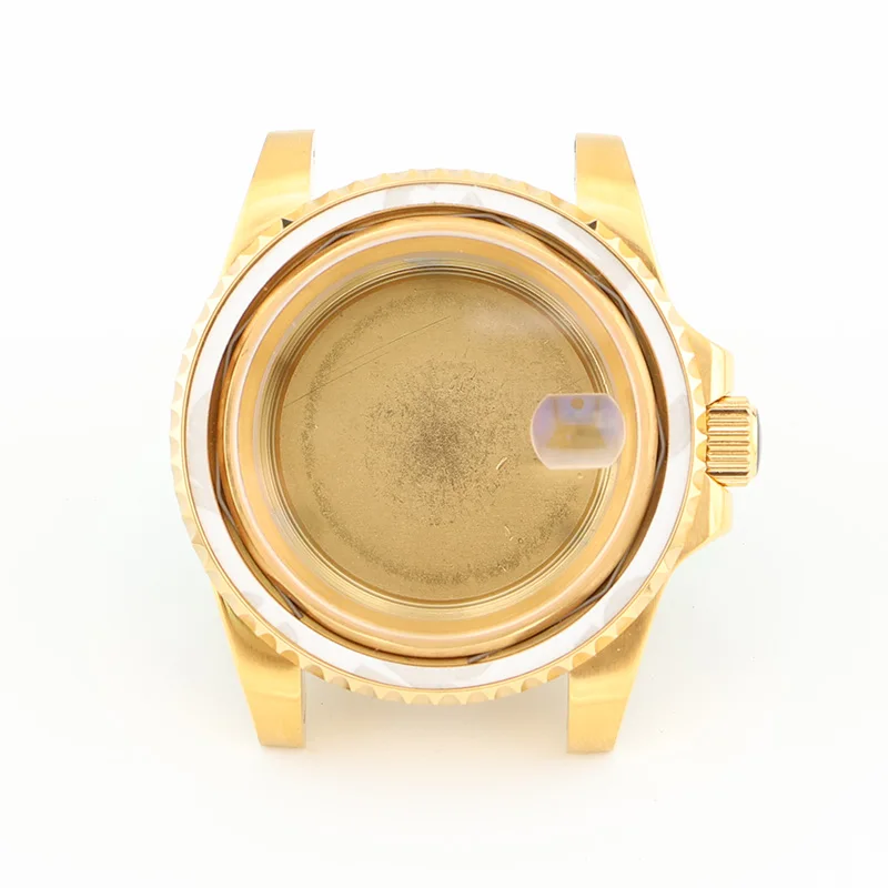 

Full gold men's watch case 40mm, movement NH34/NH35/NH36 not included