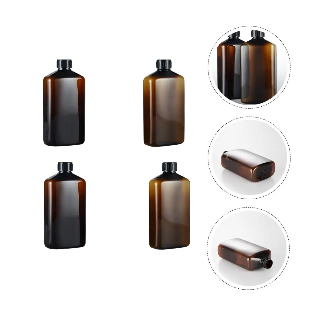 

4Pcs Multipurpose Sub Bottles Lotion Dispenser Hand Storage Empty Refillable Portable Practical Longlasting