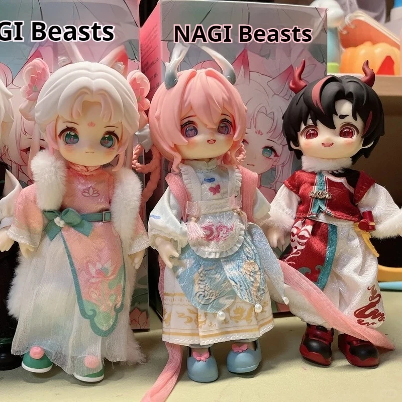 

Genuine Beast Boy 4th Generation Free and Easy Tour Blind Box bjd Action Figure Trendy Toy figurines for girls' Birthday presen