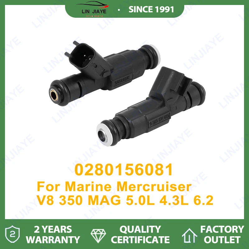 

0280156081 885176 3858969 1/4 шт. ремонт топливных форсунок для Mercruiser для Volvo Penta 5.0L 5.7L 6.2L для Indmar 2002-2009