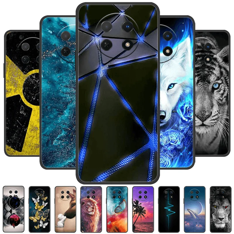 For Huawei Nova Y91 Case STG-LX1 Shockproof TPU Soft Silicone Matte Phone Cover For Huawei Enjoy 60X Funda Capa STG-AL00 Bumper