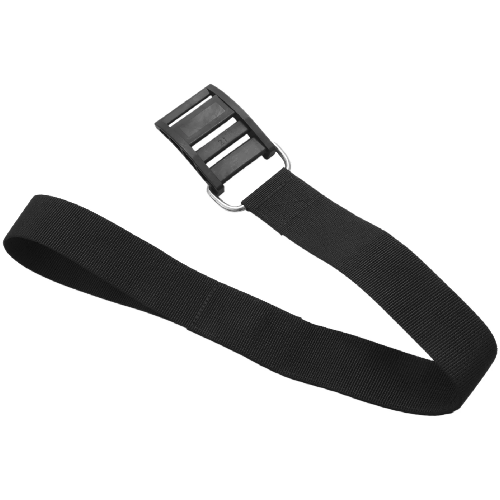2Pcs Scuba Diving Tank Cylinder Strap Weight Webbing Belt with Buckle Black