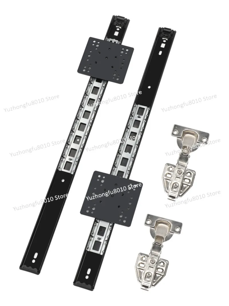 

Cabinet Oven Air Conditioning Cabinet Upturned Hidden Folding Swivel Door Slide Rail Pocket Door Top Guide Road Hardware