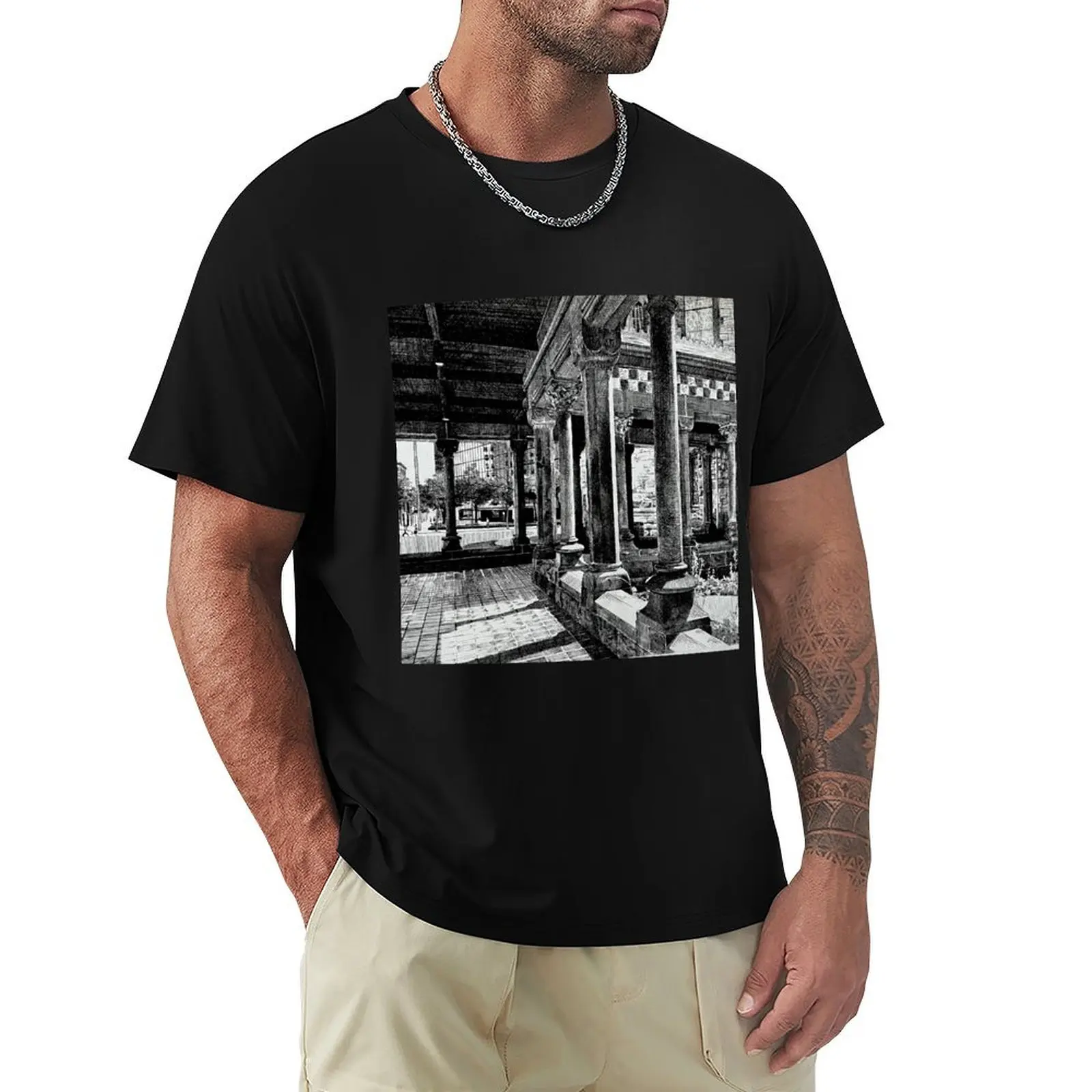 Trinity Chapel T-Shirt t shirt men 100% cotton luxury brand T-Shirt