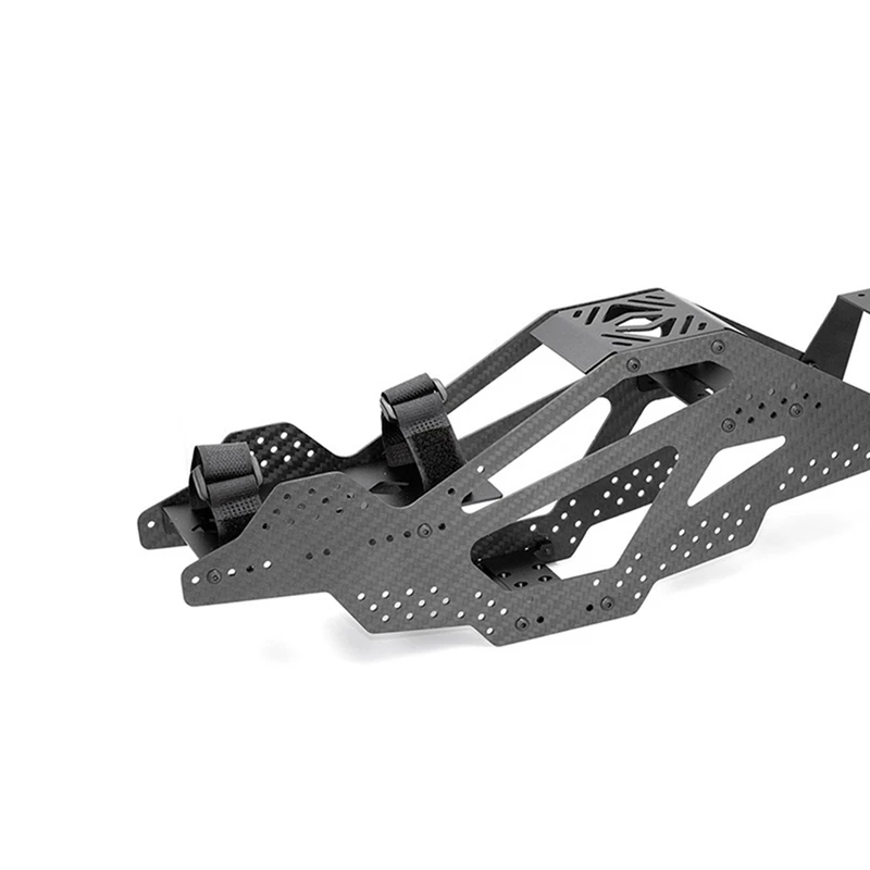 1/10 Model serat karbon mendaki dimodifikasi bingkai tubuh Shell untuk Axial SCX10 Axial Capra1.9 UTB Rc Crawler Truck