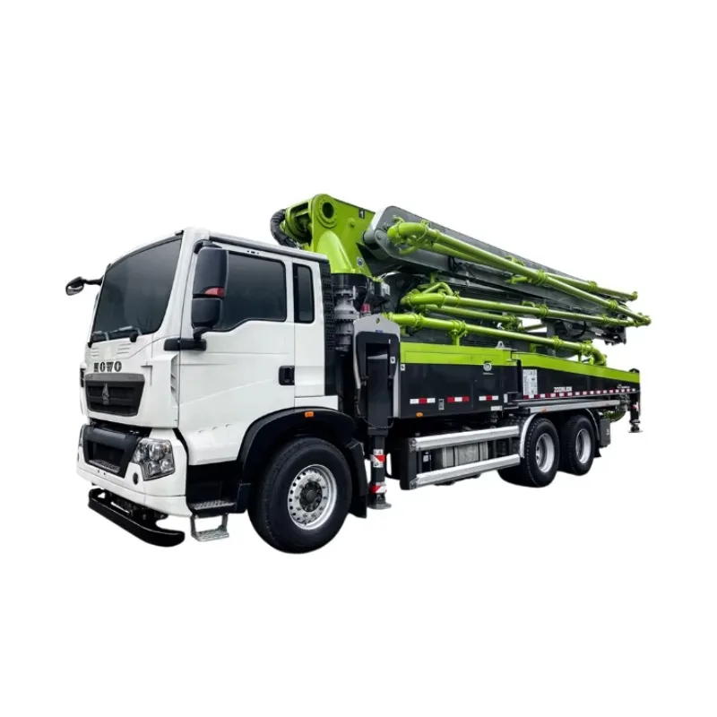 High Quality 32m Concrete Pump Truck Mounted Boom Pump Construction Machinery Building Projects Ready Mix Concrete Pump Truck