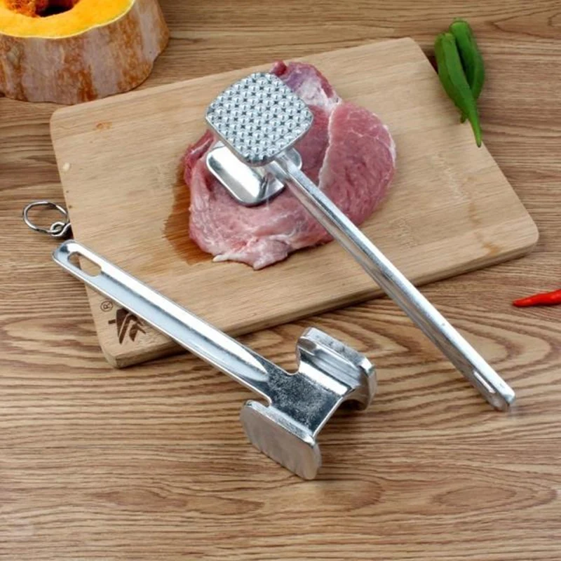 Kitchen Tools Supplies Double-headed Hammer Meat Tenderizer Burger Machine Practical Cooking Gadgets