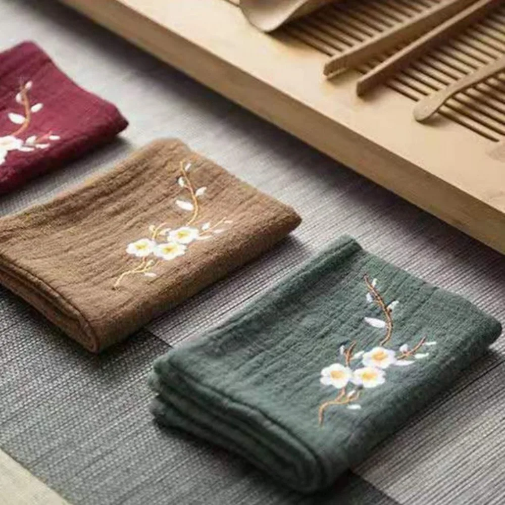 Durable Cotton Tea Cloth Lightweight Easy To Clean Cleaning Rag High-class Fabric Ultra-soft Cotton and Linen Tea Towels