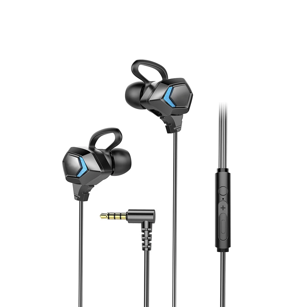 

Cell Phone In-ear Gaming Headsets Headphones Wired Abs Earphone with Microphone