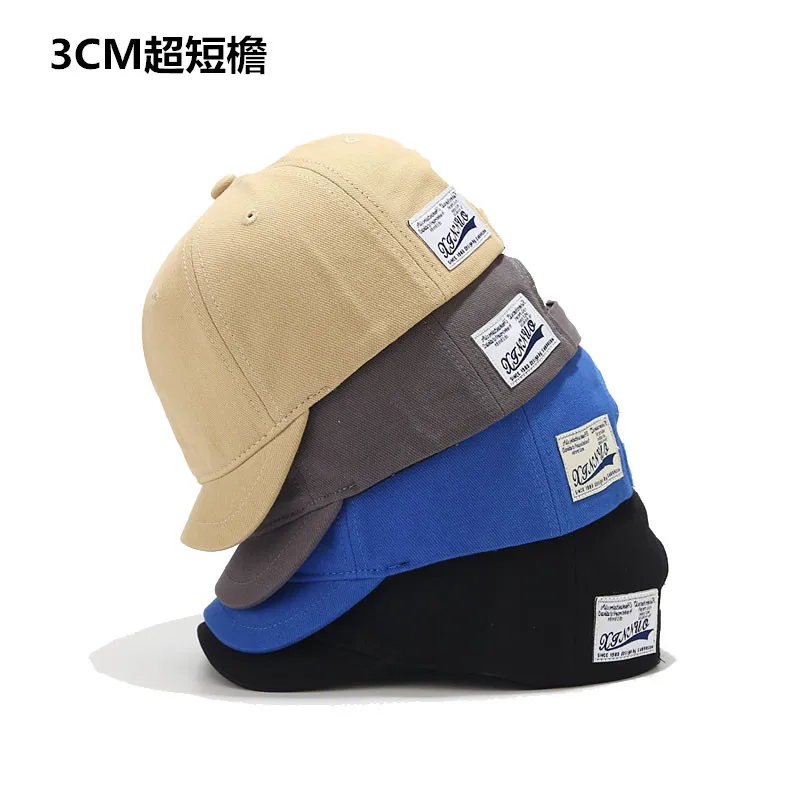 2023 New Korean Style Short-Brimmed Peaked Cap Women's Chinese Landlord Hat All-Matching Fashion Hat Beret Fashion