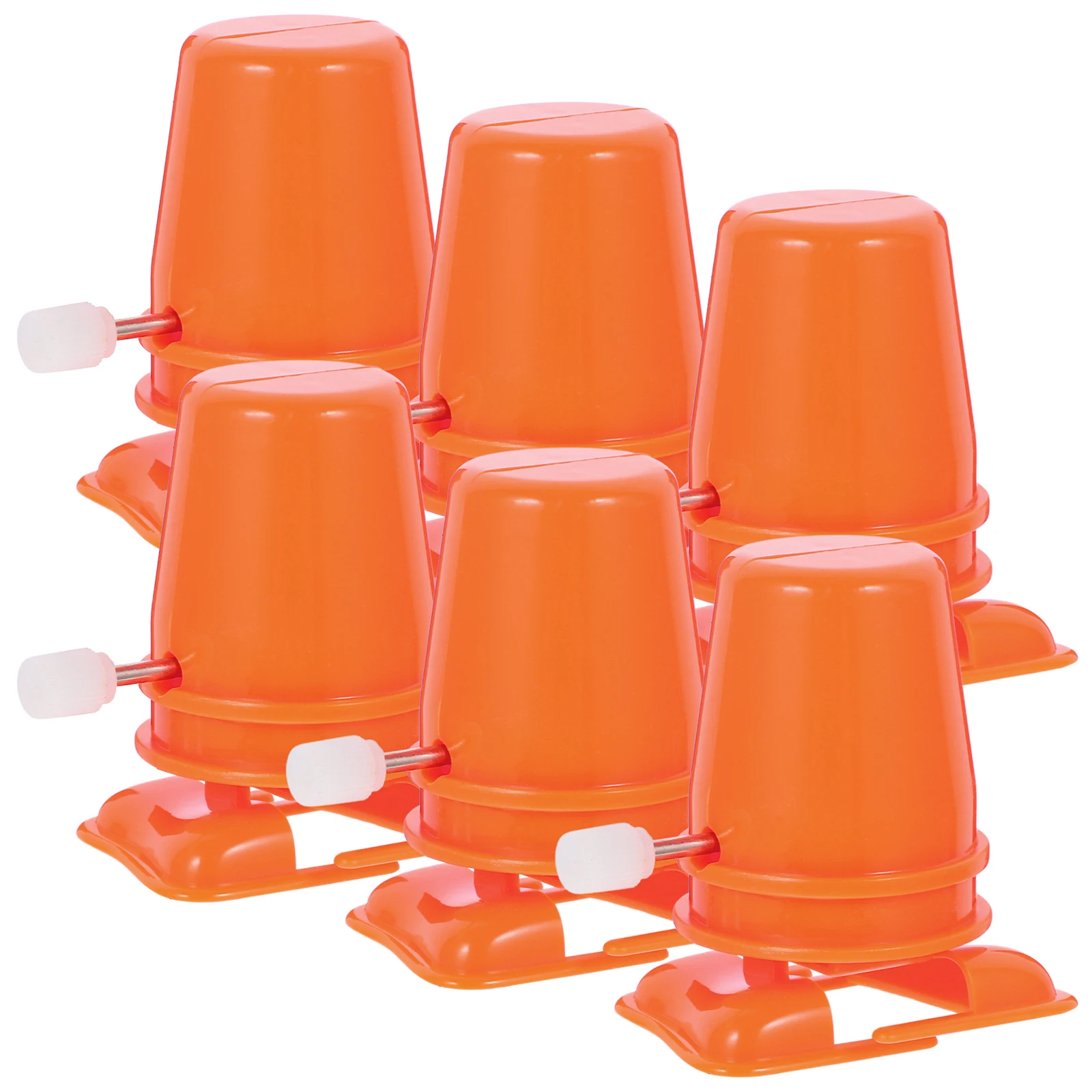 6 stuks Walk Movement Uurwerkmechanisme voor DIY Wind Up Robot Mini Uurwerk Reparatie Onderdelen Clay Craft Accessoires