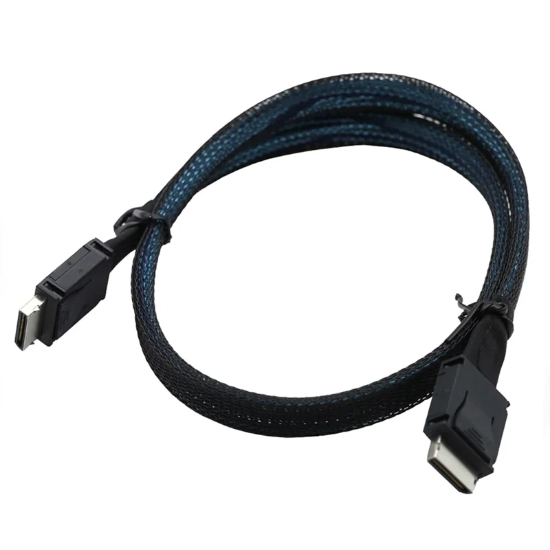 

AK51-Для Pcie Oculink SFF 8611 4I к Mini SAS SFF-8611 4I Серверный сверхскоростной удлинитель данных шнур передачи данных между мужчинами