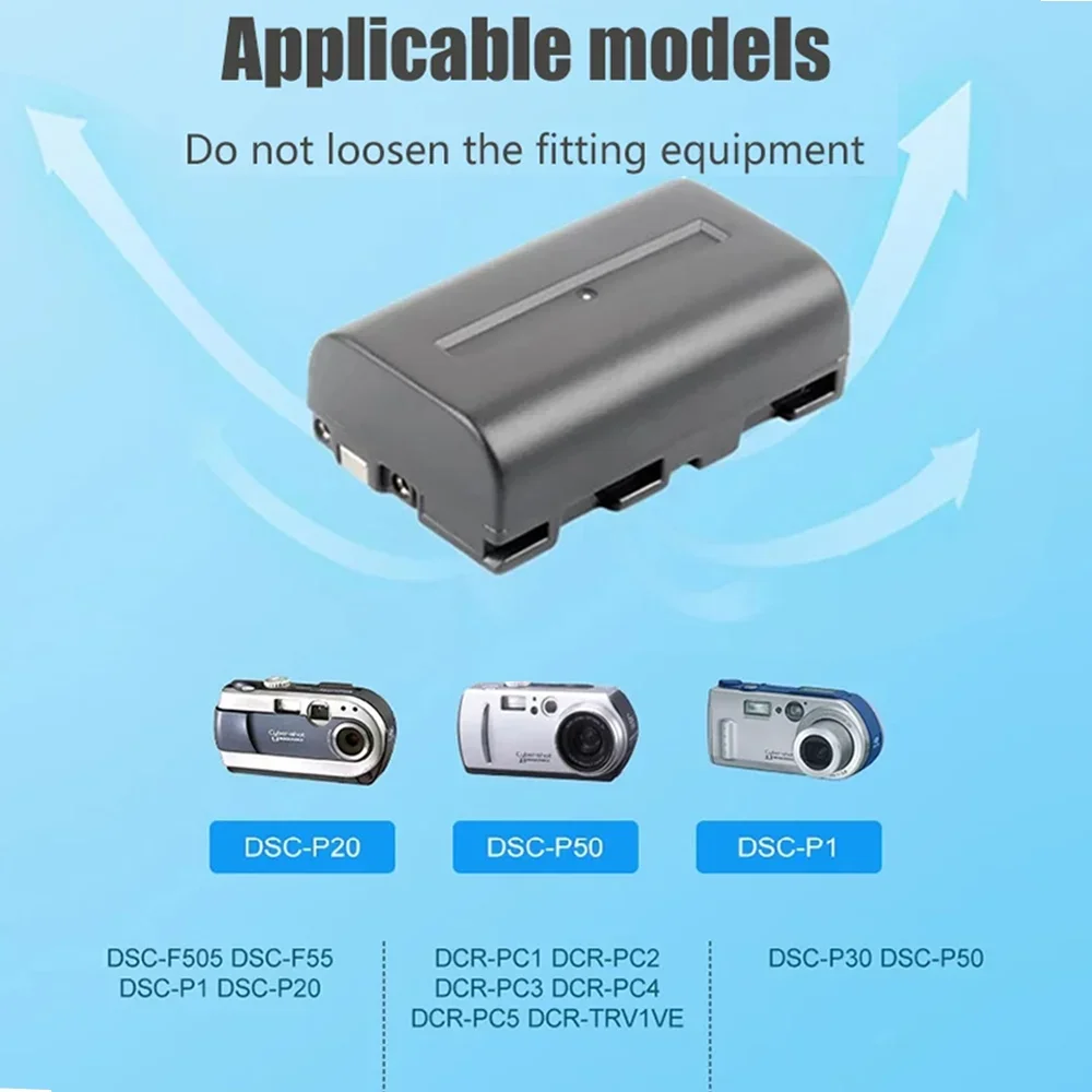 NP-FS11 NP-FS10 Camera Battery for Sony NP-F10 NP-FS12 FS21 FS31 CD-CR1 CCD-CR5 DCR-PC1 Cyber-shot DSC-F505 Rechargeable Battery