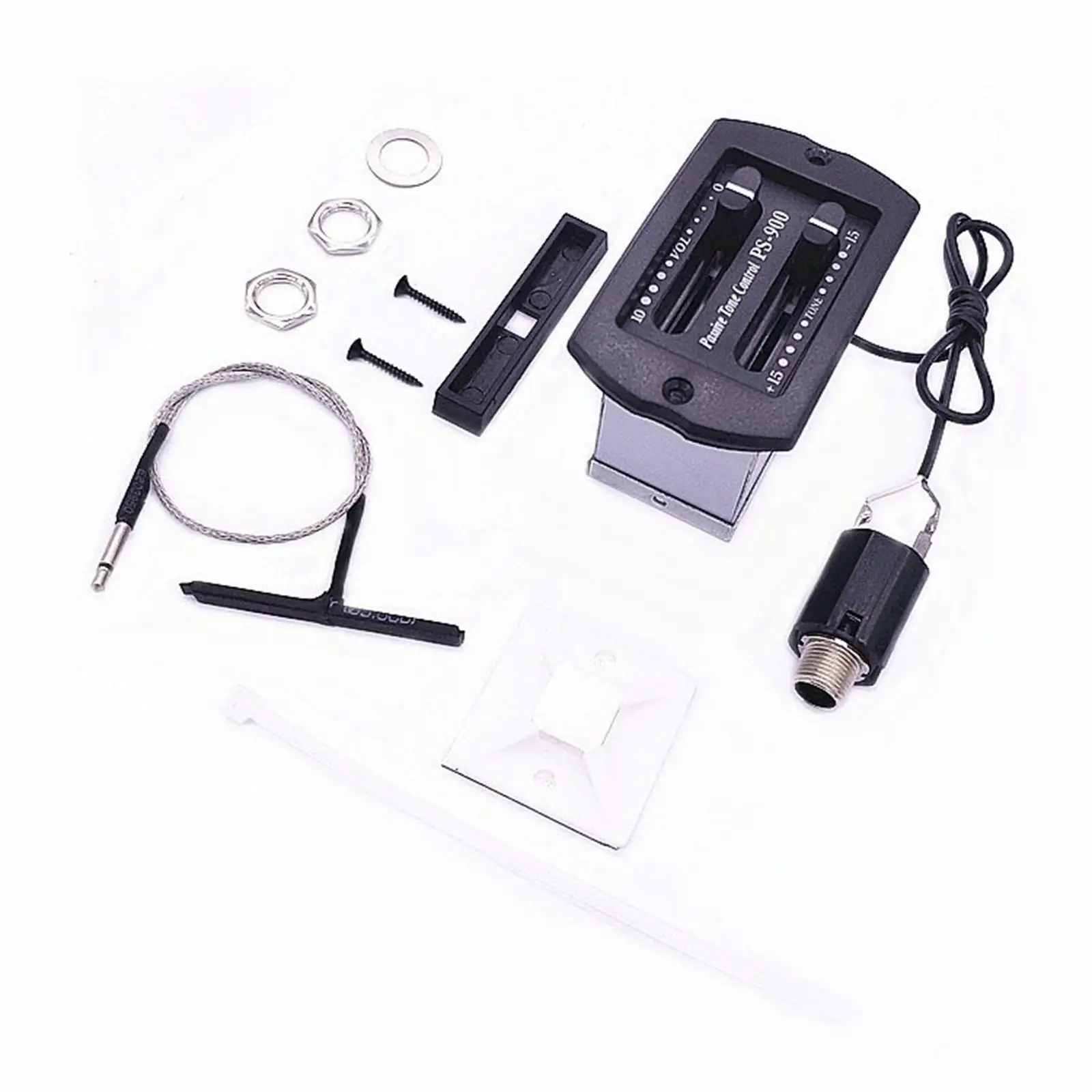 

10-полосный гитарный эквалайзер-предусилитель для звуковой доски, регулируемый, для записи и живых выступлений