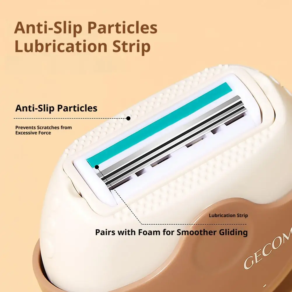 Painless Hair Removal Epilator Portable Travel Body Shaver,Female Shaving Tools Women Razor Leg Body Lip Shaver For Women