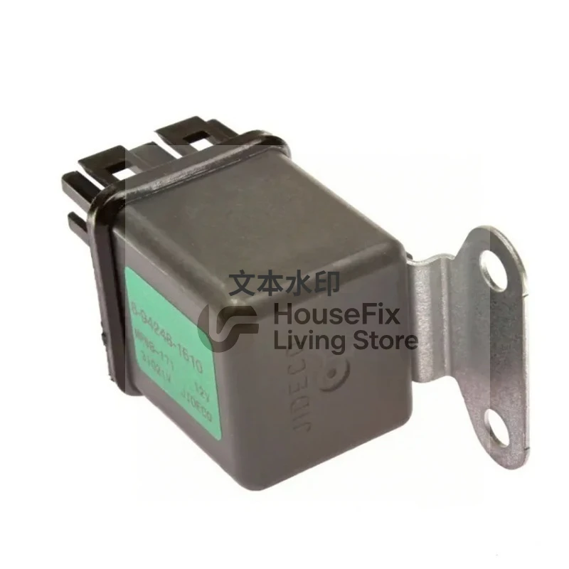 12V Glow Plug Preheating Relay 8-94248-1610 8942481610 Replacement for Construction Machinery
