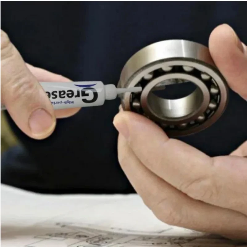 1/ 5 pezzi Grasso per tubi di conservazione Grasso per valvole per pneumatici Grasso per alimenti, lubrificante impermeabile per O-ring Alloggiamenti per ingranaggi