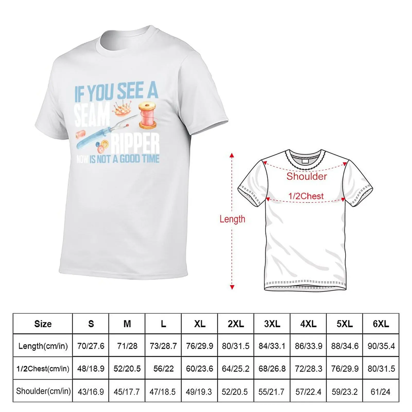Sewing you Gift See Sewing Ripper If Quilting Seam T-Shirt Breathable Sportswear T-Shirt for Men