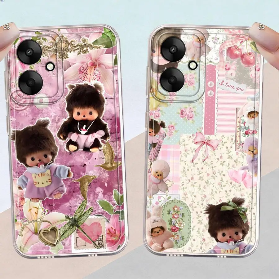 Cute M-Monchhichis Case for Xiaomi Poco X3 NFC X3 Pro Soft Phone Cover