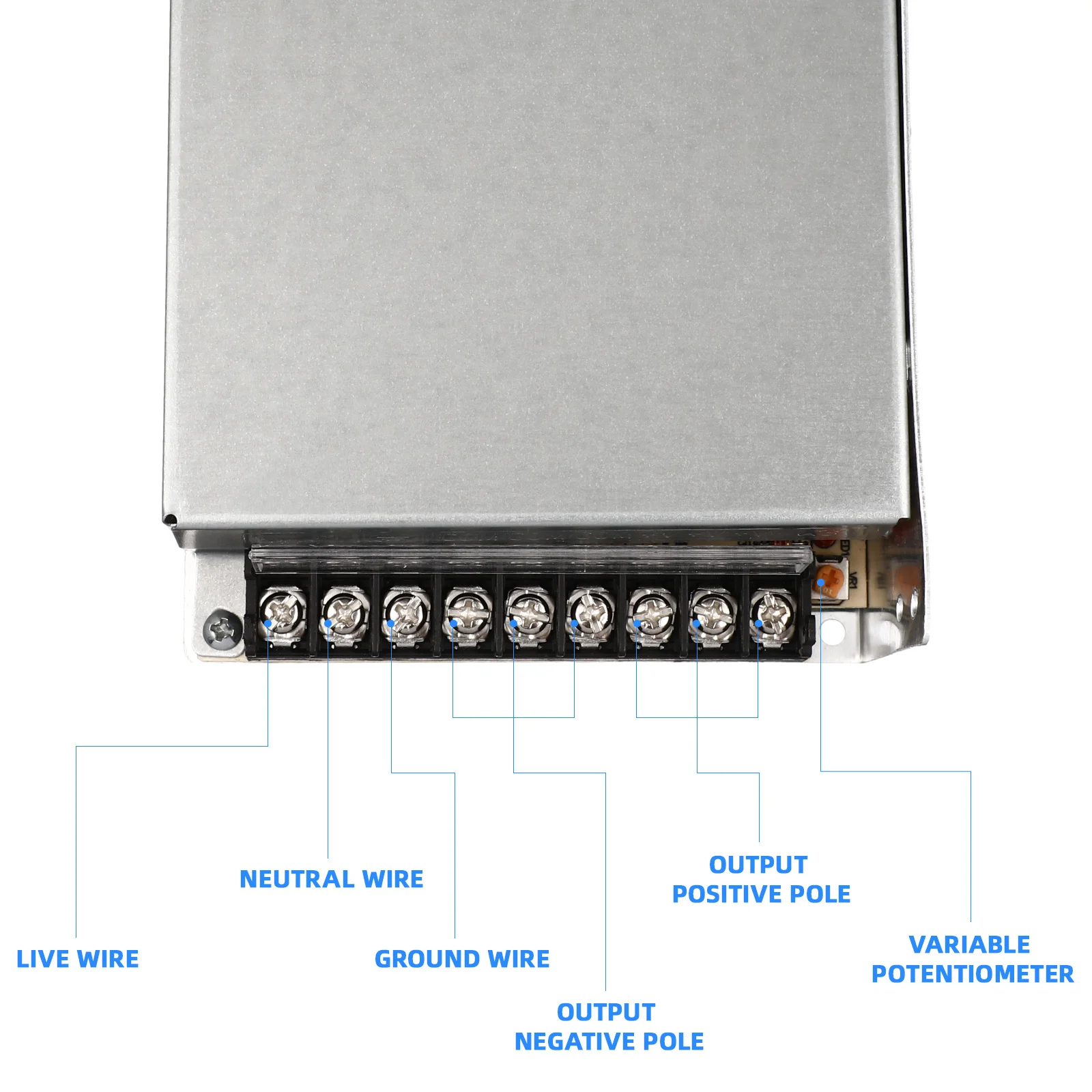 

12V20A250W LED Iron Case Constant Voltage Switching Power Supply L200xW110xH50mm Adapter Universal