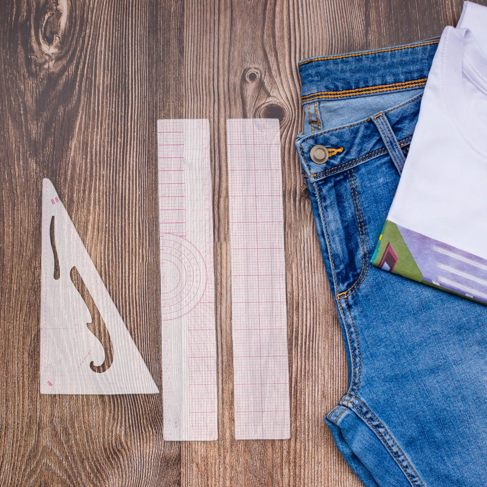 Juego de Reglas para Diseño de - Sewing Garments reseña y precio