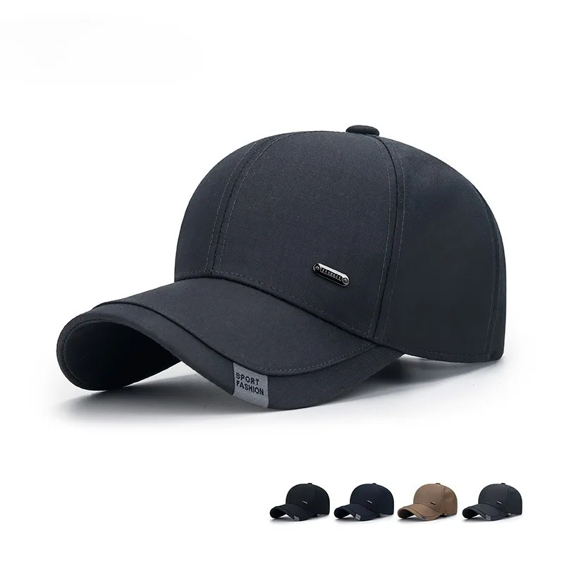new-spring-autumn-men's-fashion-baseball-caps-outdoor-travel-vacation-sun-hats-breathable-sunscreen-casual-hats-for-men-women