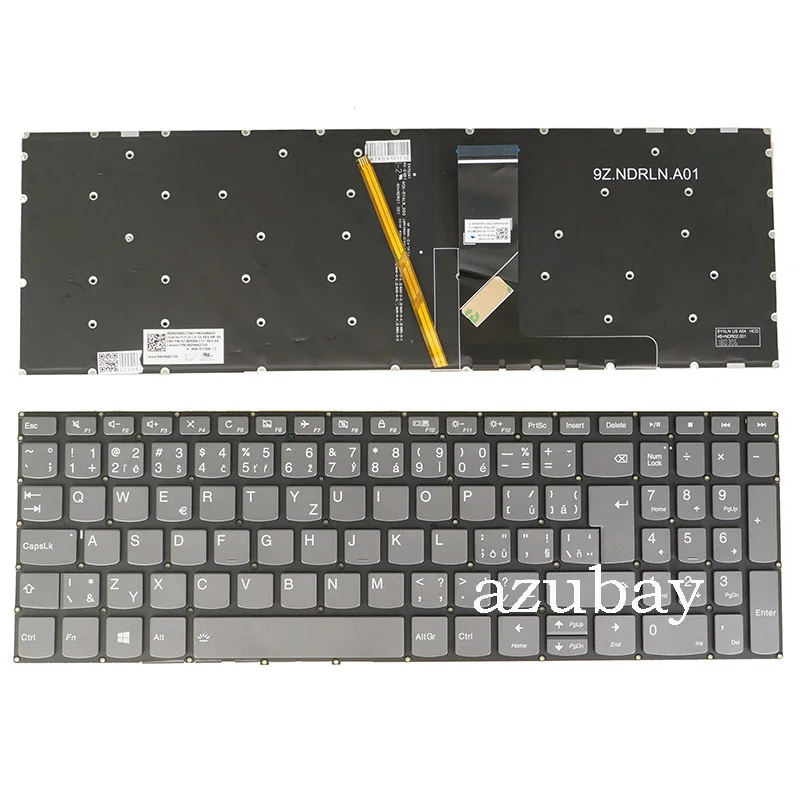 Keyboard For Lenovo v130-15ikb S340-15IWL S340-15API S340-15IML S340-15IIL LA Spanish Greek Korean UR Russian Czech Slovak