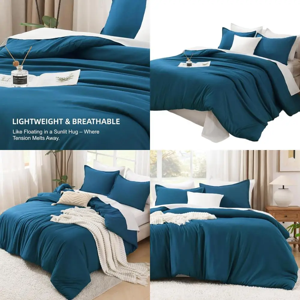

Легкий комплект одеял для двуспальной кровати/кровати Twin XL, всесезонное постельное белье 66x90 с наволочкой, бирюзовый цвет