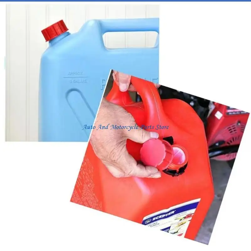 P9FD Leak Resistant Motorcycles Anti Spill Gas Cover Universal Fitment For Secure Storage Easy Installation 4 Pack