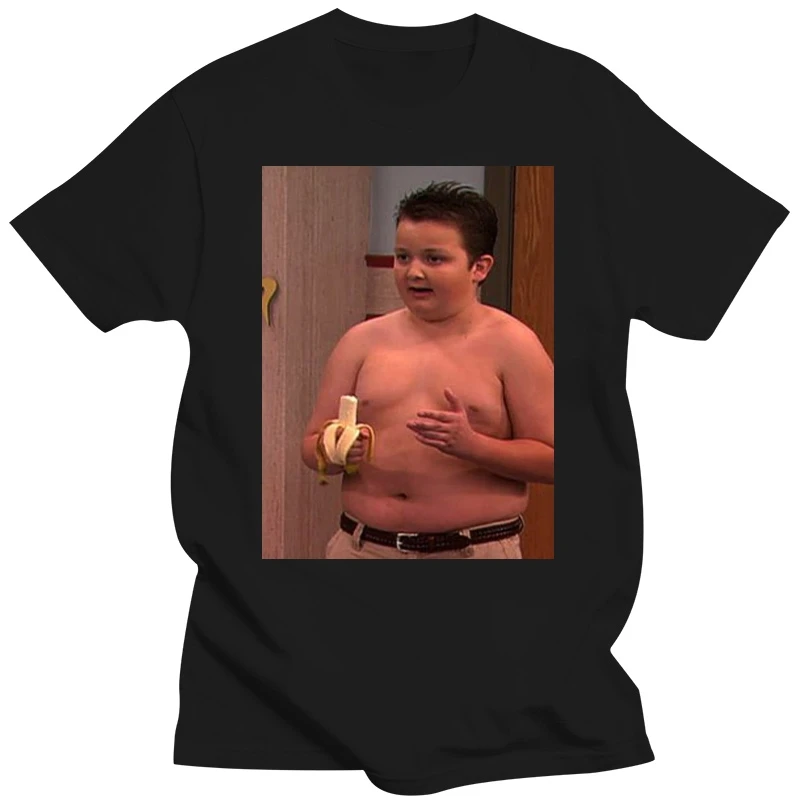 Men tshirt  Gibby From ICarly Unisex T Shirt Printed T-Shirt tees top