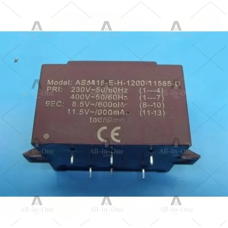 Brand new original ASN Transformer AS5418 12VA input 0-230V-400V output 8.5V 11.5V replace B1406090 B 1406090