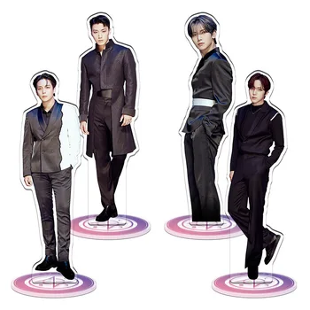 KPOP ATEEZ Acryl Stand HD Gedrukt Foto Figuren Staande Desktop Decoratieve San JongHo Yunho YEOSANG Fans Collection Gift