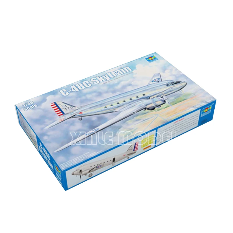 

Комплект масштабной модели самолета Trumpeter TP02829 C-48C Skytrain Transport Aircraft 1/48