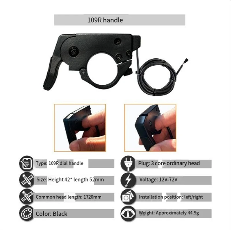 Lithium Battery Modification Accessories Parts S966 Color Screen Instrument, 30A 3-Mode Sine Wave Controller Set