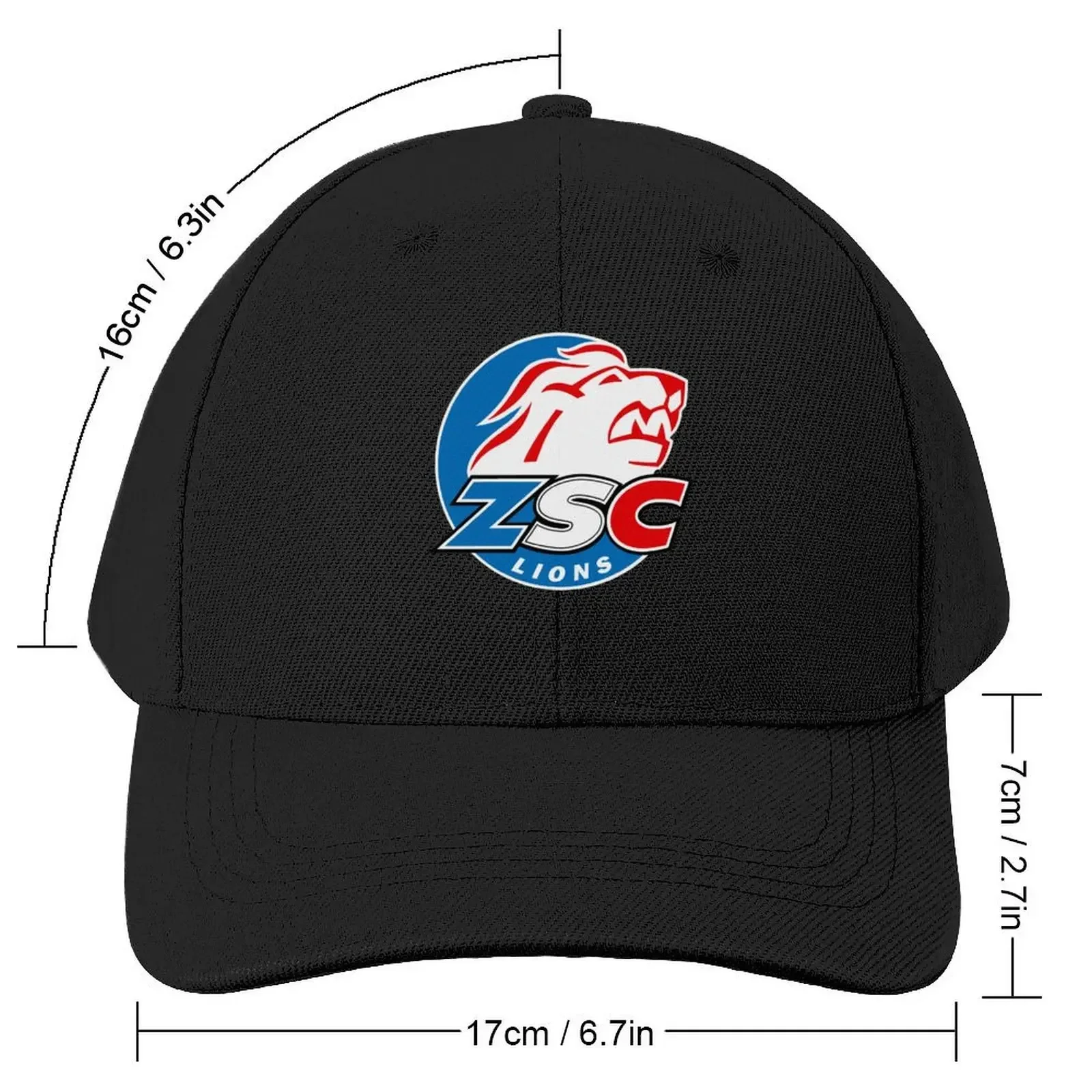 ZSC Lions Swiss Ice Hockey Sports Fans Zürich Switzerland Baseball Cap dad hat Hip Hop luxury caps Girl'S Hats Men's