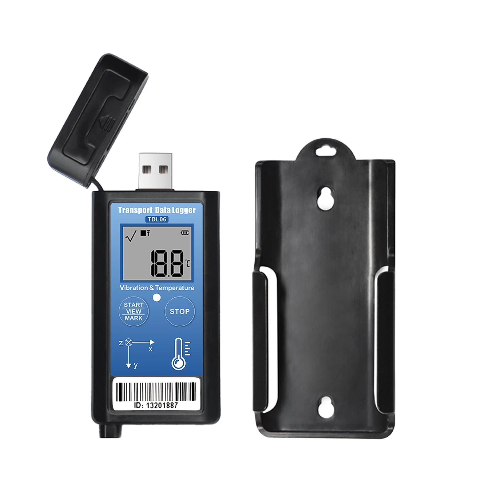 

Логистическое оборудование для испытания вибрации в реальном времени с устройством для мониторинга данных ударных устройств и температуры