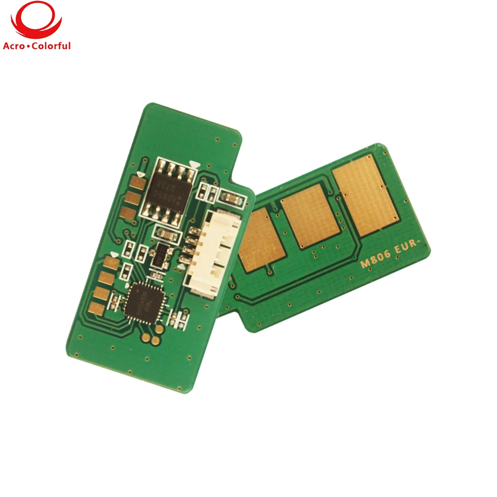 Chip de tóner CLT-K806S CLT-C806S CLT-M806S, para Samsung MultiXpress X7400GX X7400LX X7500LX X7500GX, Cartucho 45K 30K