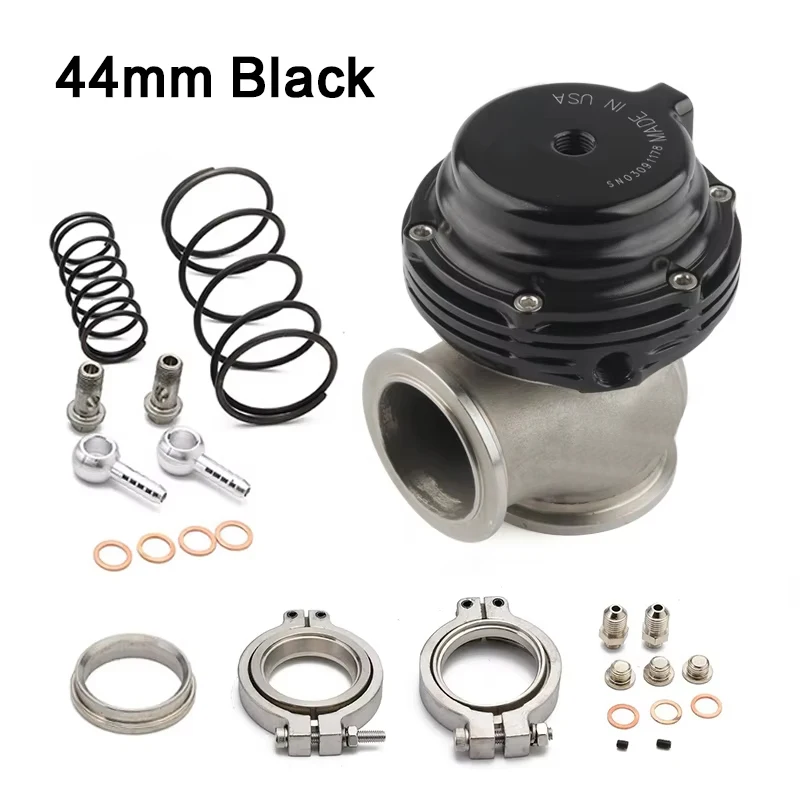 

Water Cooler 44mm Wastegate External Turbo With Flange Hardware MV-R Water Cooled With Logo Red Blue Black Car Accessories Tools