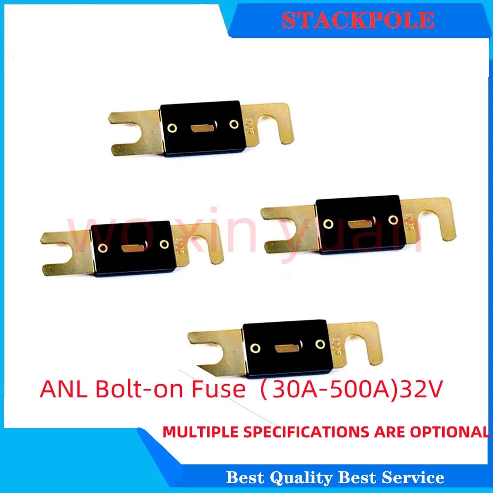 

5PCS ANL Bolt-on Fuse 30A 40A 50A 60A 70A Fusible Link Fuse 80A 100A 125A 130A 150A Auto Blade Fuse 175A 180A 200A 250A 500A250V