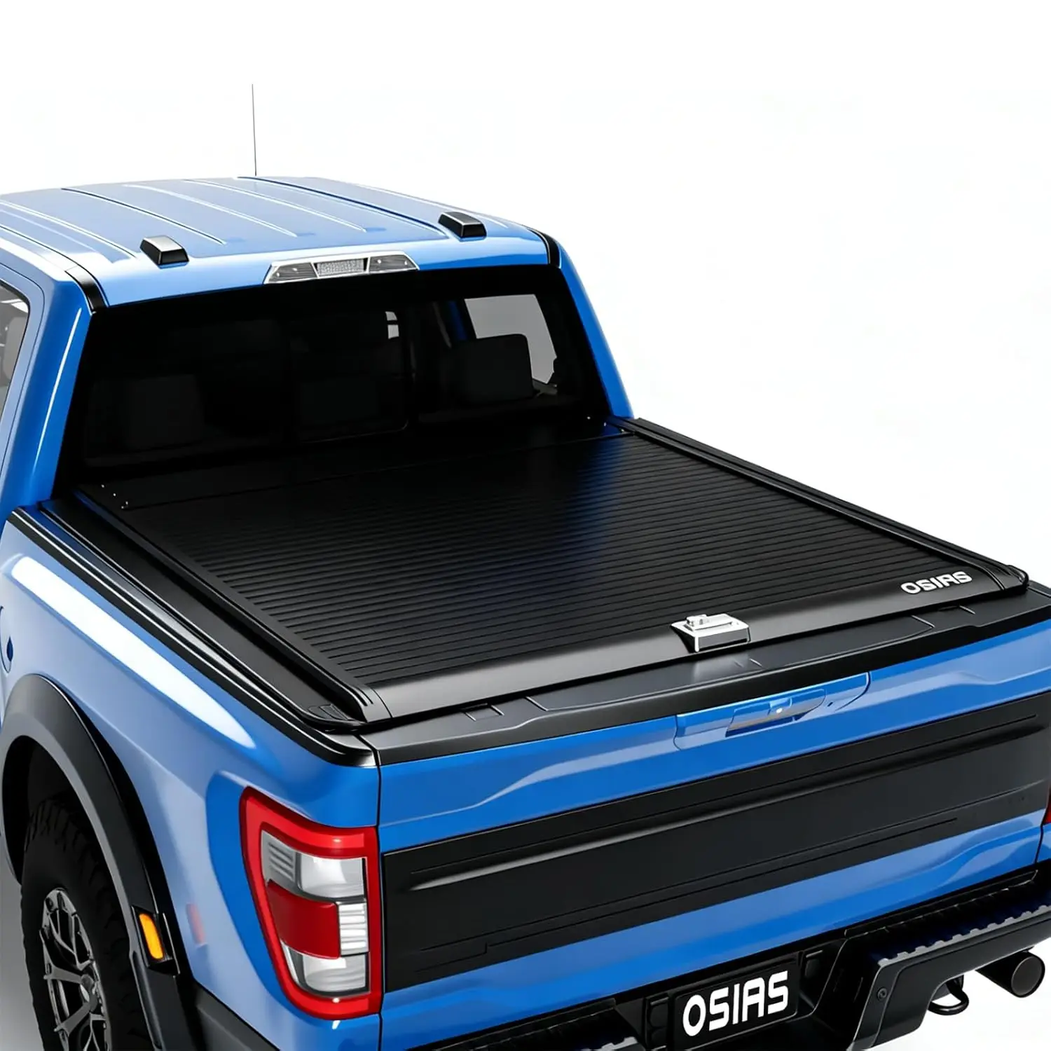 

5.5FT Retractable Hard Truck Bed Tonneau Cover Password Lock Waterproof for 2015-2026 F-150 66", Custom