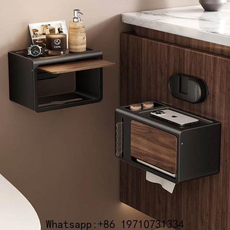 Medieval suction cup, toilet tissue box, toilet paper box, no punching, face towel, roll paper rack