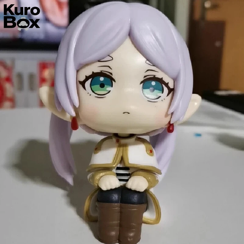 

Фигурка Фрирен в Q-версии, аниме-модель Фрирен: За пределами путешествия, сидячая поза, большая голова, настольное украшение для фанатов